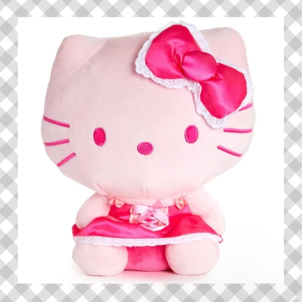 Hello Kitty and Friends Sanrio Hello Kitty Plush Super Pink Series